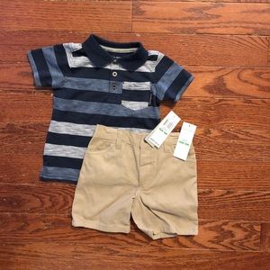 NWT Calvin Klein two piece set. 18m